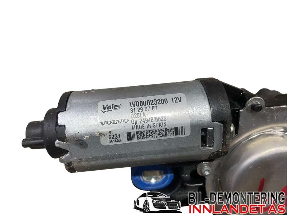 Viskermotor bakrute til Volvo V70 2007-2013 (Type III, Fase 1)  (VOLVO|31290787|)