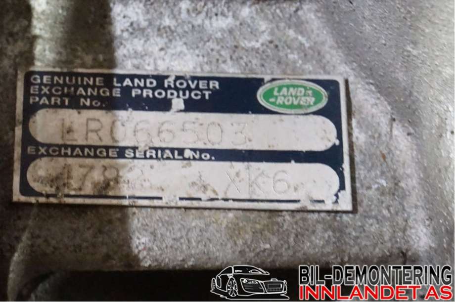 Kardang til Land Rover Range Rover, Evoque 2011-2019 (Type I) (LAND-ROVER|LR040657|)