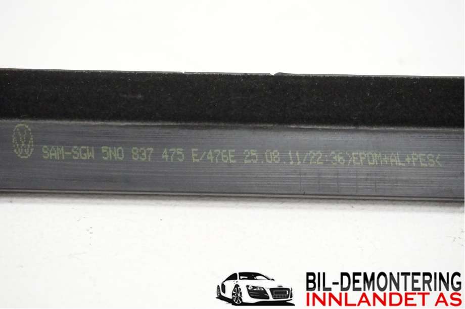 Diverse deler til VW Tiguan 2011-2016 (Type I, Fase 2) (VOLKSWAGEN|5N0 837 475 E||476E)