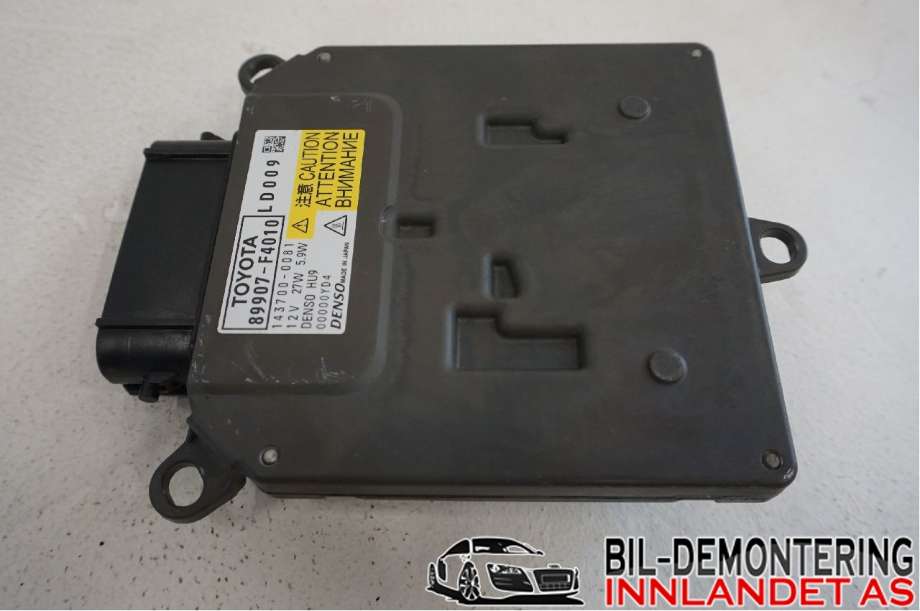 Styreenhet xenon/ballast til Toyota C-HR, 2016-->>  (TOYOTA|89907-F4010)