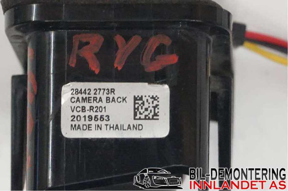 Kamera til Renault Zoe 2013-2019 (Fase 1)  (RENAULT|284422773R|)