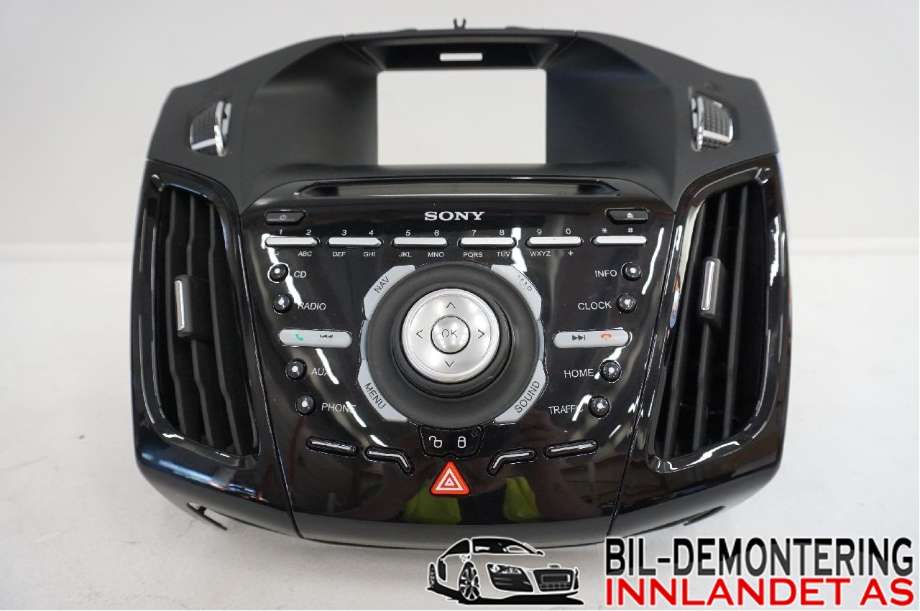 Bilstereo diverse til Ford Focus, 2011-2014 (Type III, Fase 1)  (FORD|BM5T-18K811-TA)