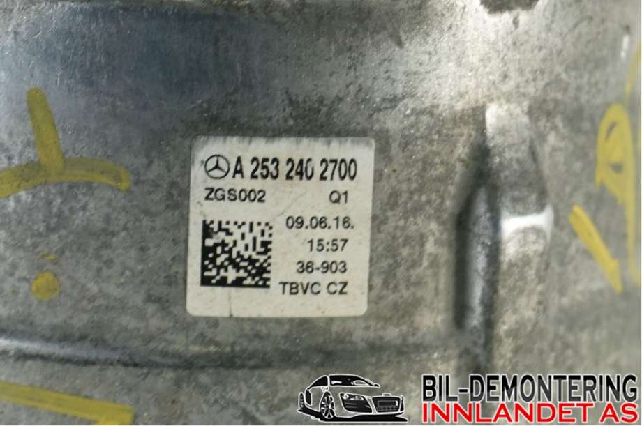 Motorfeste til Mercedes GLC 2015-2022 (X253) (X253) (MERCEDES|A 253 240 27 00|)
