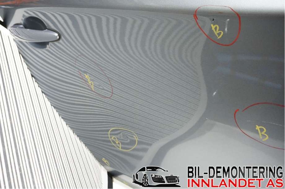 Dør høyre bak til BMW 1-Serie 2004-2011 (E81/E82/E87/E88) (E81/E82/E87/E88) (BMW|41 52 7 191 018|41 52 5 A2A 384|)