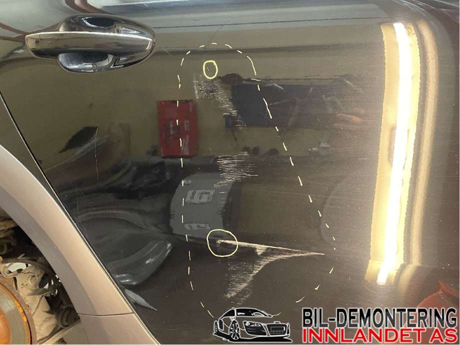 Dør høyre bak til Peugeot 508 2014-2018 (Type I, Fase 2)  (PEUGEOT|9008 Y0|)