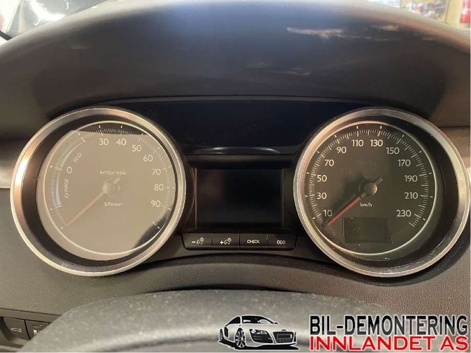 Instrumentpanel til Peugeot 508, 2014-2018 (Type I, Fase 2)  (PEUGEOT|98 071 824 80)