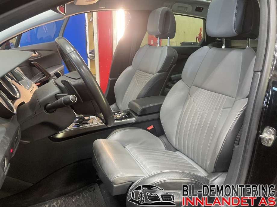 Sete armlene lokk til Peugeot 508, 2014-2018 (Type I, Fase 2)  (PEUGEOT|7592 56)