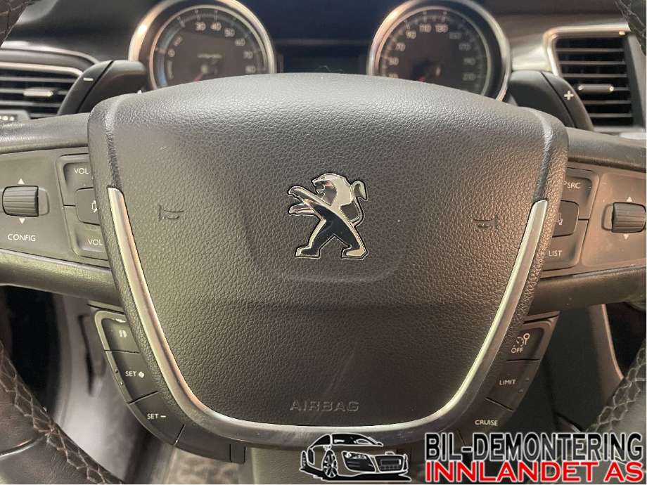 Airbag rattpute til Peugeot 508, 2014-2018 (Type I, Fase 2)  (PEUGEOT|4112 QG)