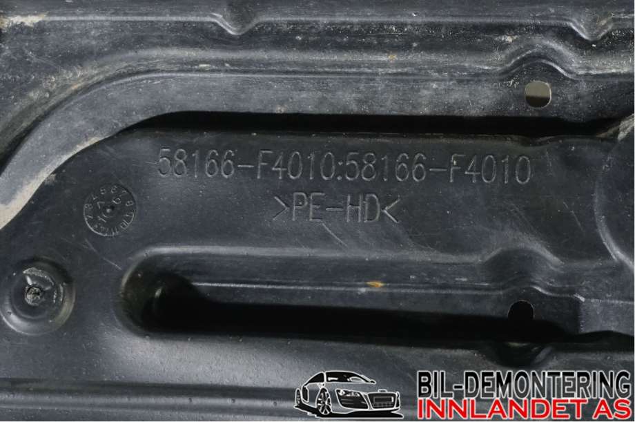 Motorplate under motor til Toyota C-HR 2016-->>  (TOYOTA|58166F4010||58166-F4010)