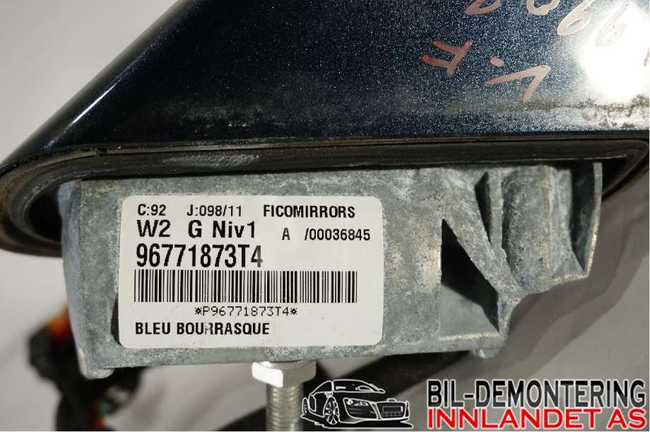 Speil venstre til VW Passat 2005-2010 (B6) (B6) (VOLKSWAGEN|3C1 857 508 DM||96771873T4)