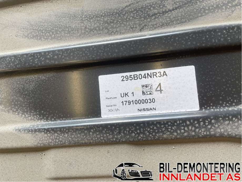 Batteripakke elbil til Nissan Leaf 2011-2017 (Type I) (NISSAN|295B04NR9B|295B04NR7B|295B04NR3A)