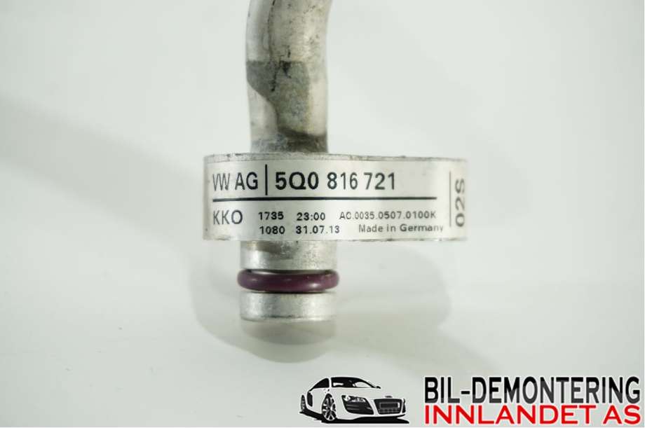 Aircondition rør til Audi A3 2012-2016 (Type III, Fase 1) (AUDI|5Q0 816 721|5Q0 816 721 K|5Q0816721)