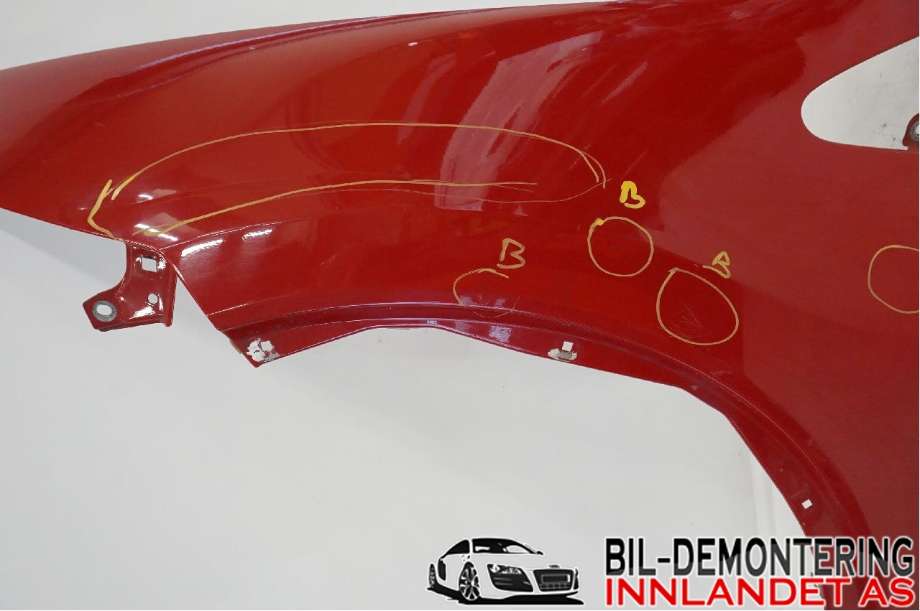 Skjerm venstre foran til Honda Civic 2006-2011 (Type VIII)  (HONDA|60260SMGE00ZZ|)