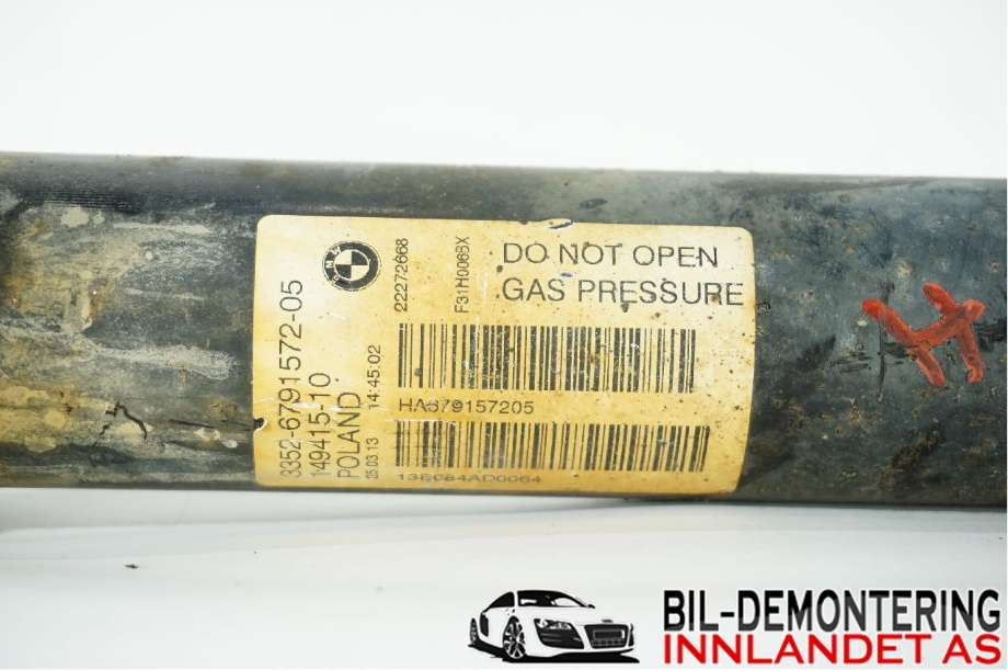 Støtdemper bak til BMW 3-Serie 2012-2018 (F30/F31/F34) (F30/F31/F34) (BMW|33 52 6 874 384||3352-6791572-05)