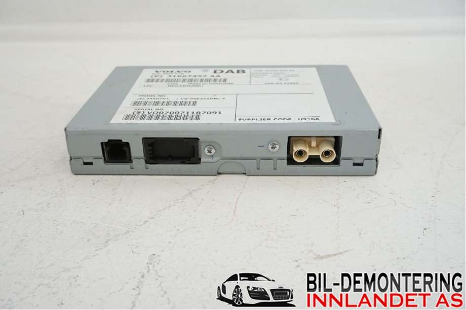 Bilstereo diverse til Volvo V60/V60 CC 2013-2018 (Type I, Fase 2)  (31667457|)