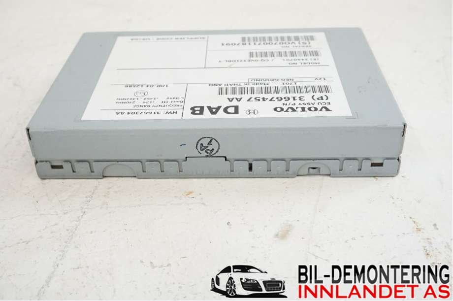 Bilstereo diverse til Volvo V60/V60 CC 2013-2018 (Type I, Fase 2)  (31667457|)