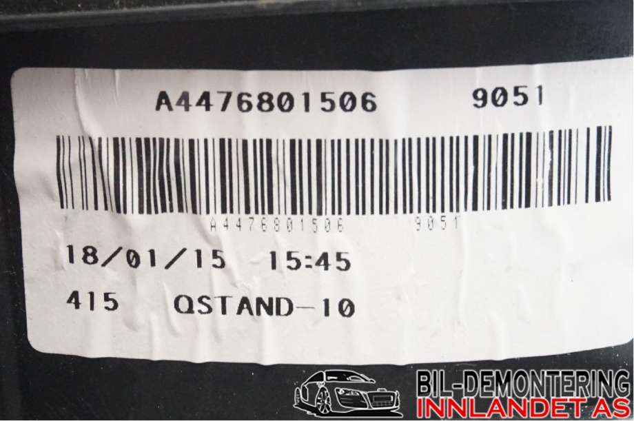 Innredning pakke til Mercedes Vito 2014-->> (W447) (W447) (MERCEDES|A 447 680 15 06|)