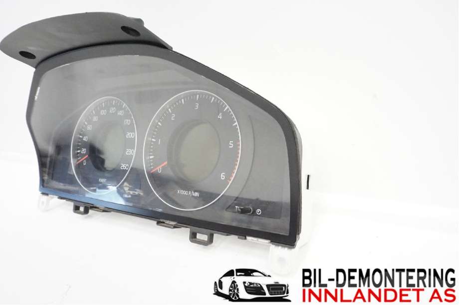 Speedometer til Volvo V70 2007-2013 (Type III, Fase 1) (VOLVO|36002598|)