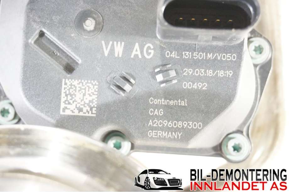 EGR-ventil til VW Passat 2015-2019 (Fase 1) (B8) (B8) (VOLKSWAGEN|04L 131 512 BQ||04L131512BQ)