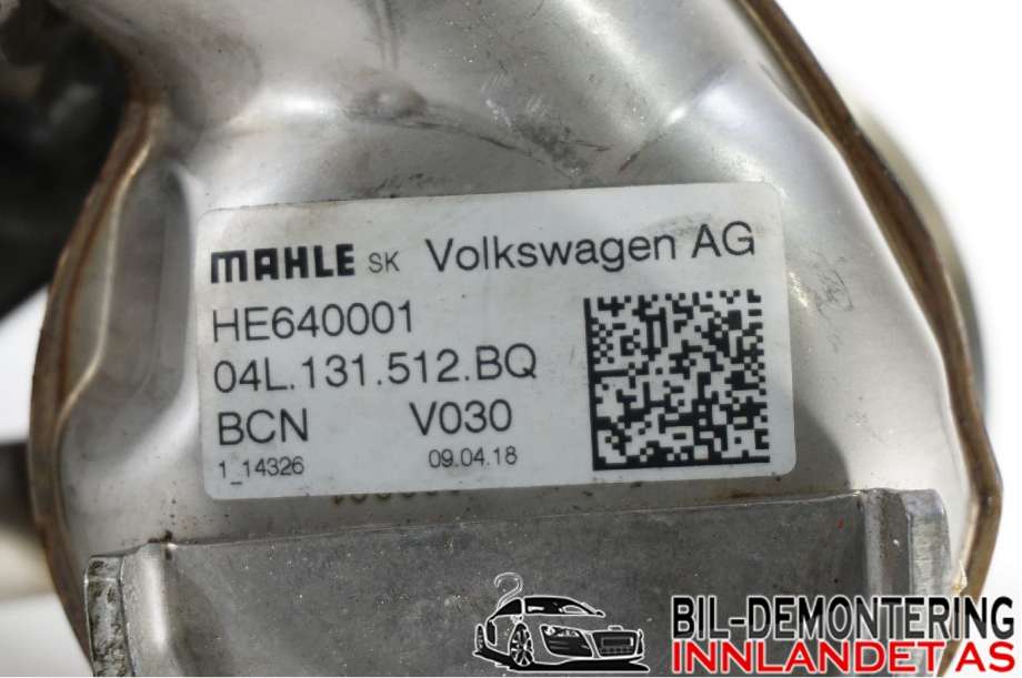 EGR-ventil til VW Passat 2015-2019 (Fase 1) (B8) (B8) (VOLKSWAGEN|04L 131 512 BQ||04L131512BQ)