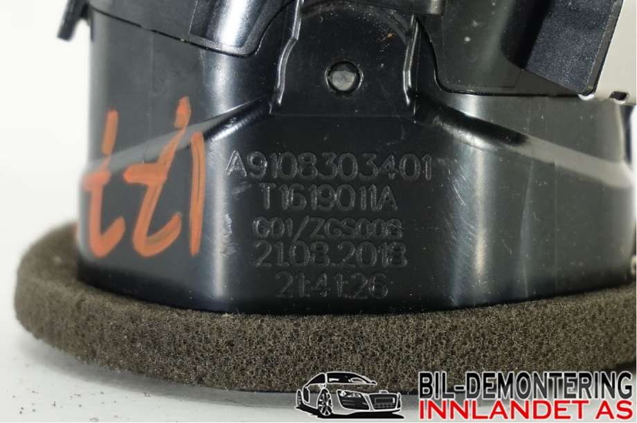 Dashbord friskluftdyse til Mercedes Sprinter 2018-->> (907/910) (907/910) (A 910 830 34 01||A9108303401)