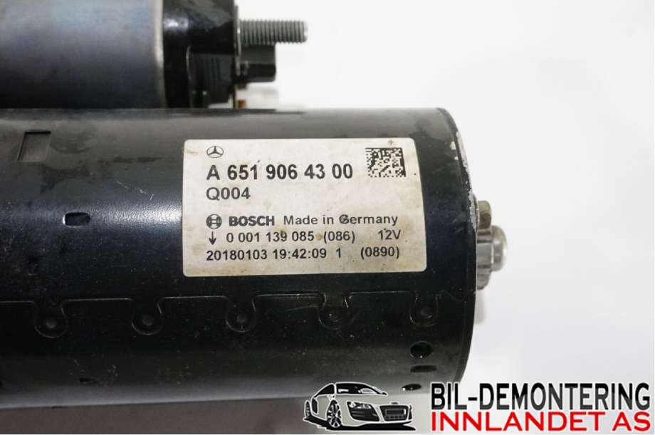 Starter diesel til Mercedes Vito 2014-->> (W447) (W447) (MERCEDES|A 651 906 43 00||A6519064300)