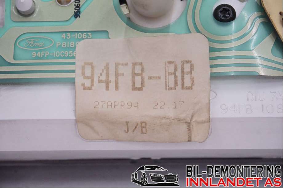Speedometer til Ford Courier 1991-2002 (FORD||94FB-10849-BB)