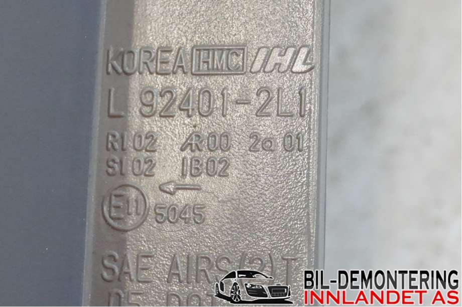 Baklykt venstre til Hyundai i30 2007-2012 (Type I) (HYUNDAI|92401 2L110|)