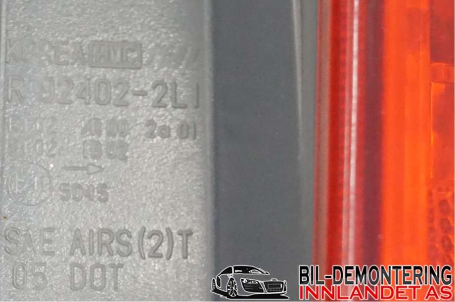 Baklykt høyre til Hyundai i30 2007-2012 (Type I)  (HYUNDAI|92402 2L110|)