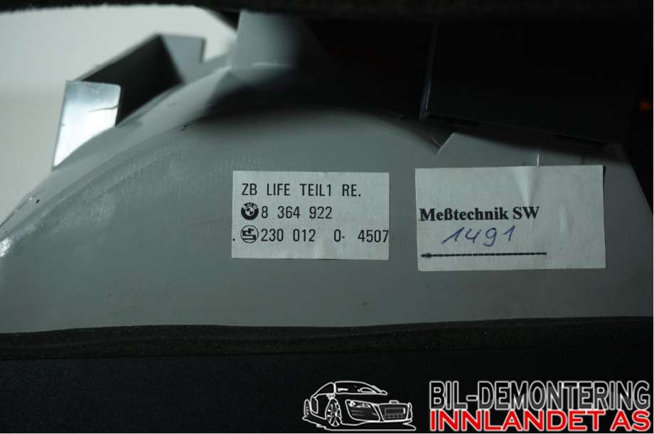 Baklykt høyre til BMW 3-Serie 1998-2005 (E46) (E46) (BMW|63 21 8 364 922||8 364 922)