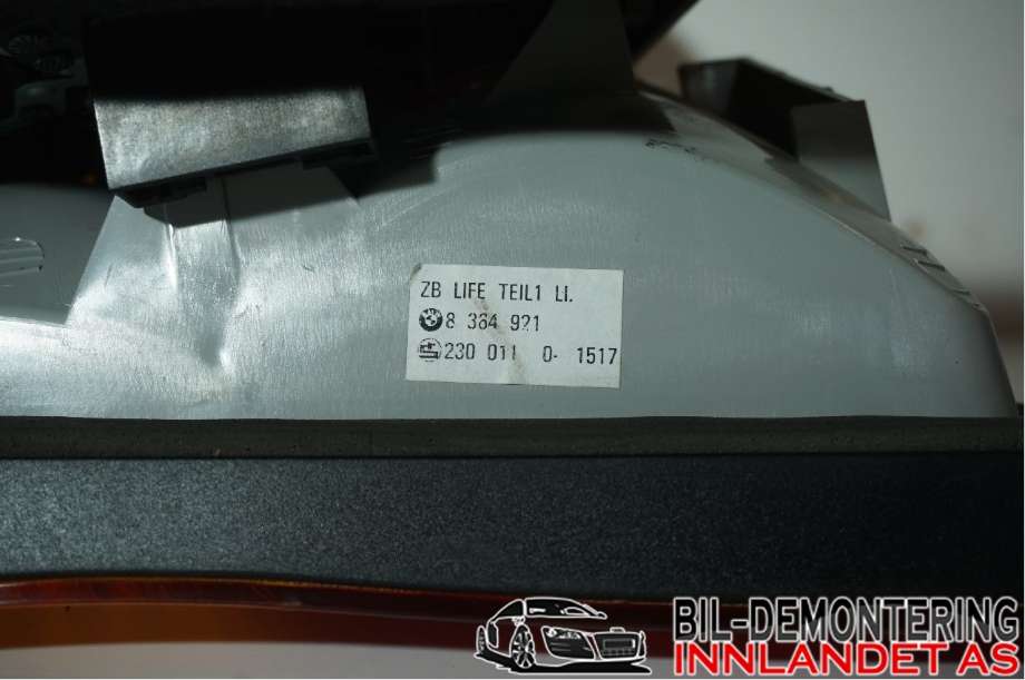 Baklykt venstre til BMW 3-Serie 1998-2005 (E46) (E46) (BMW|63 21 8 364 921||8 364 921)