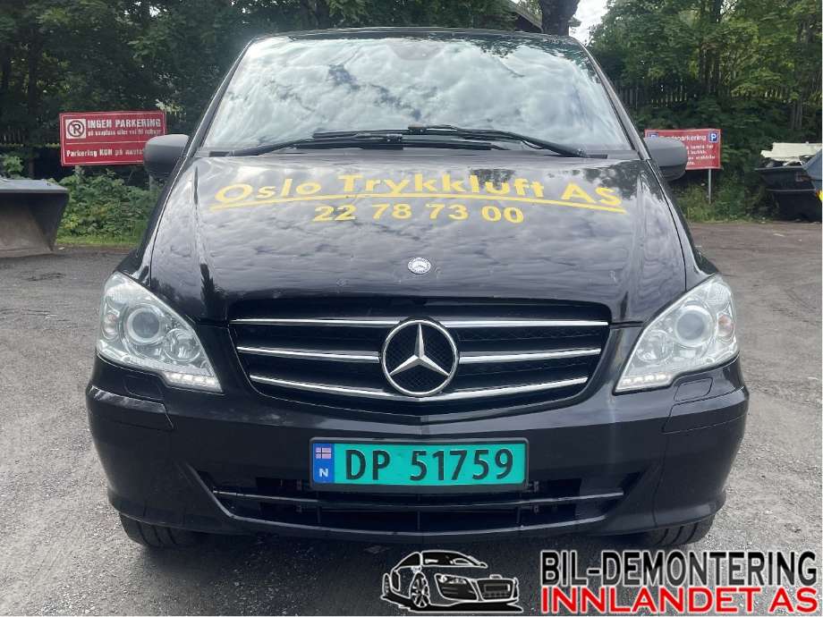 Viskermotor frontrute til Mercedes Vito/Viano, 2010-2014 (Fase 2) (W639) (W639) (MERCEDES|A 639 820 01 40)