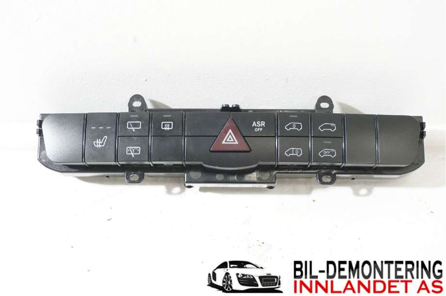 Bryter nødblink til Mercedes Vito/Viano, 2010-2014 (Fase 2) (W639) (W639) (MERCEDES|A 639 870 20 10)