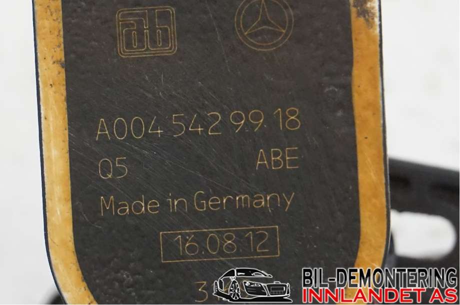 Sensor nivå til Mercedes ML 2011-2015 (Fase 1) (W166) (W166) (MERCEDES|A 004 542 99 18|)