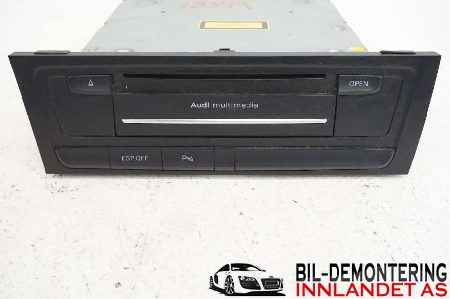 Bilstereo navigasjon spiller til Audi A5, 2007-2016 (Type I)  (AUDI|8T1 035 666 JX)