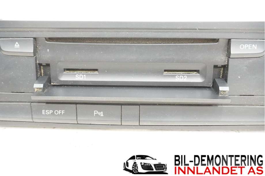 Bilstereo navigasjon spiller til Audi A5 2007-2016 (Type I)  (AUDI|8T1 035 666 JX||8T1 035 666 A)