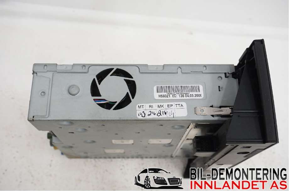 Bilstereo navigasjon spiller til Audi A5 2007-2016 (Type I)  (AUDI|8T1 035 666 JX||8T1 035 666 A)