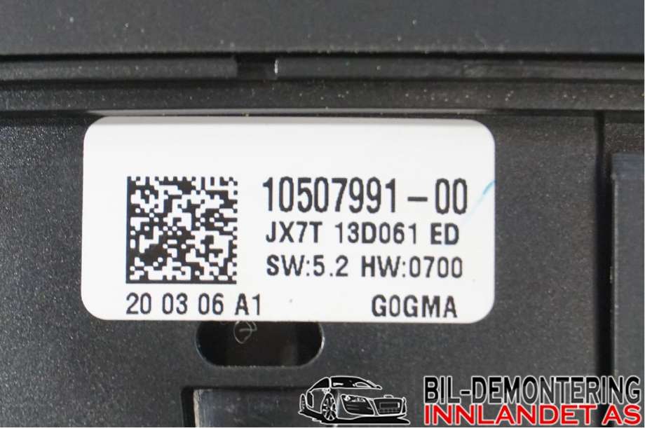Bryter lys til Ford Transit 2014-->>  (FORD|JX7T-13D061-ED|)