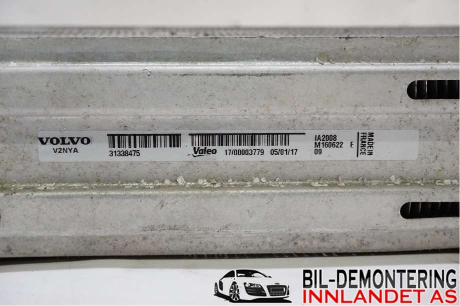 Intercooler til Volvo V60/V60 CC 2013-2018 (Type I, Fase 2)  (31338474||31338475)