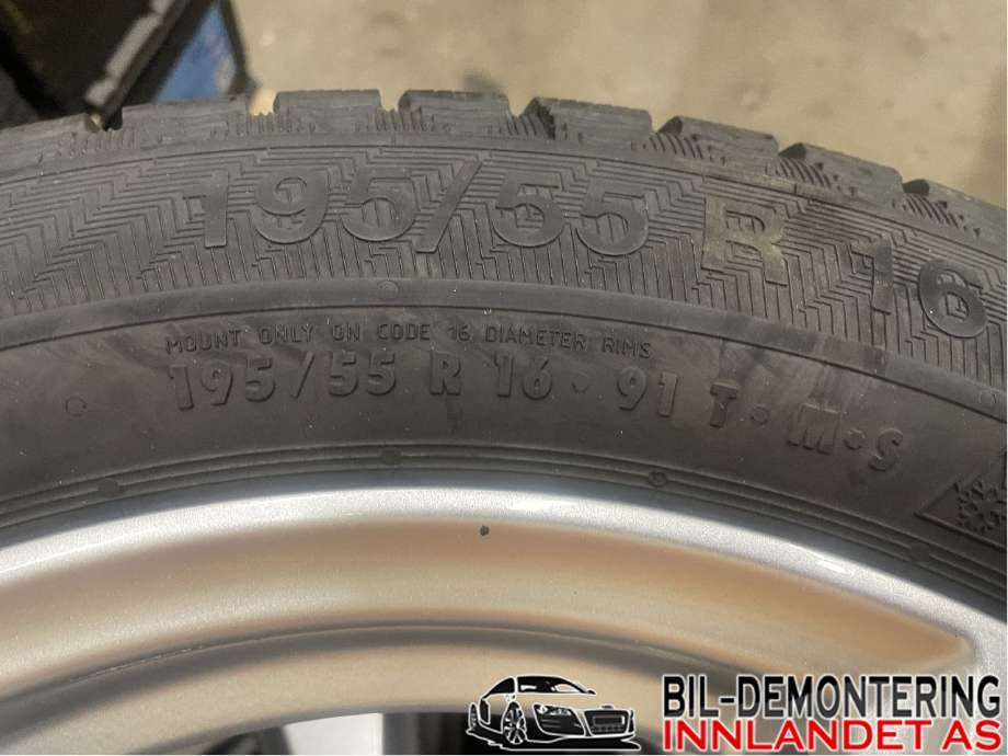 Felgsett aluminium til Opel Corsa F 2019-->>  (OPEL|16X6.5|195/55R16|)