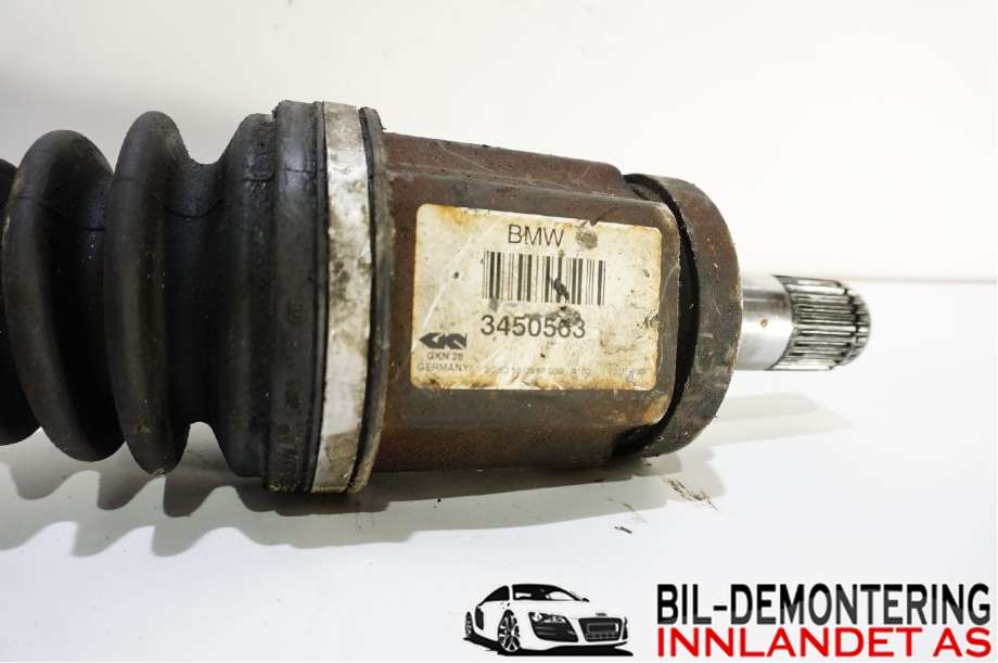 Drivaksel venstre foran til BMW X3 2007-2010 (Fase 2) (E83) (E83) (BMW|31 60 3 450 565|)