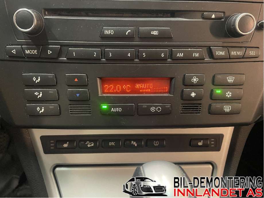 Varmeapparat betjening til BMW X3, 2007-2010 (Fase 2) (E83) (E83) (BMW|64 11 3 443 981)