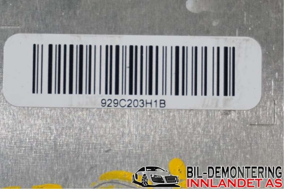 Styreenhet motor til Citroën Jumpy 2016-->> (Type III)  (CITROEN|16 163 585 80|)