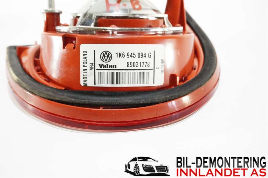 Baklykt høyre indre til VW Golf V, Combi 2003-2008  (VOLKSWAGEN|1K6 945 094 E||1K6945094G)