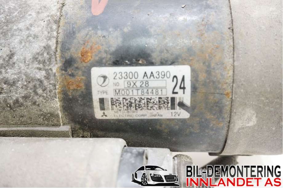 Starter til Subaru Legacy 1999-2003  (SUBARU|23300AA390|)