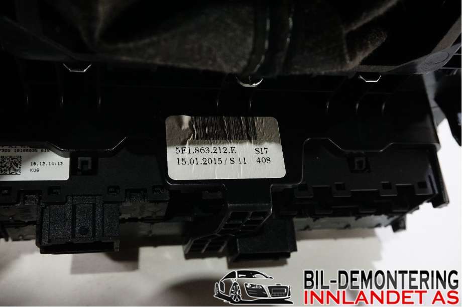 Girstang manuell til Škoda Octavia 2013-2016 (Type III, Fase 1)  (SKODA|5Q1 713 041 C|5E1 064 230 B|5E1863212E)