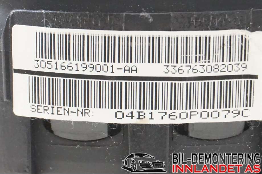 Airbag rattpute til BMW 1-Serie 2004-2011 (E81/E82/E87/E88) (E81/E82/E87/E88) (BMW|32 30 6 884 672|)