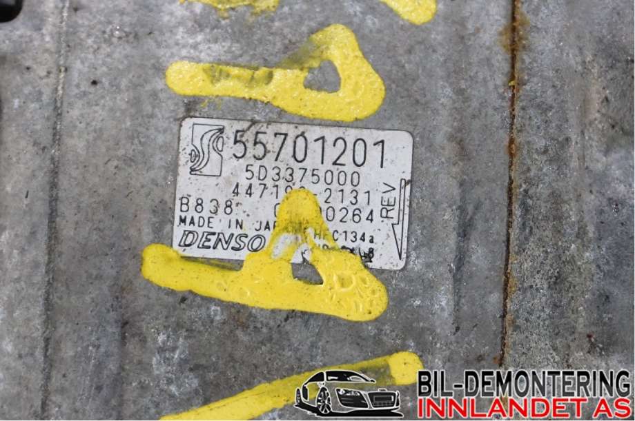 Aircondition kompressor til Suzuki SX4 2006-2009 (Type I, Fase 1)  (95200-62JA0|)