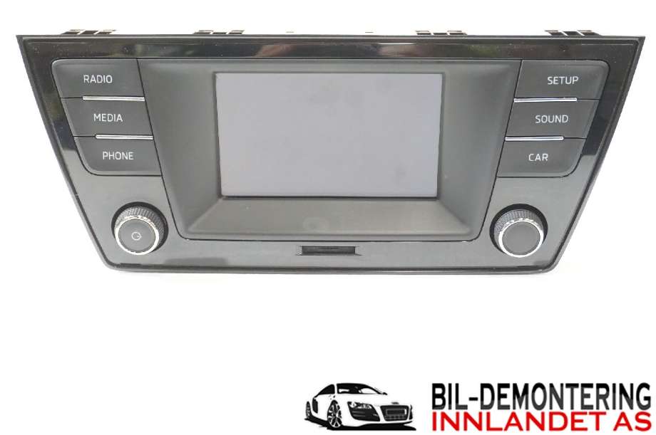 Bilstereo til Škoda Fabia, 2014-2021 (Type III)  (SKODA|6V0 035 869 D)