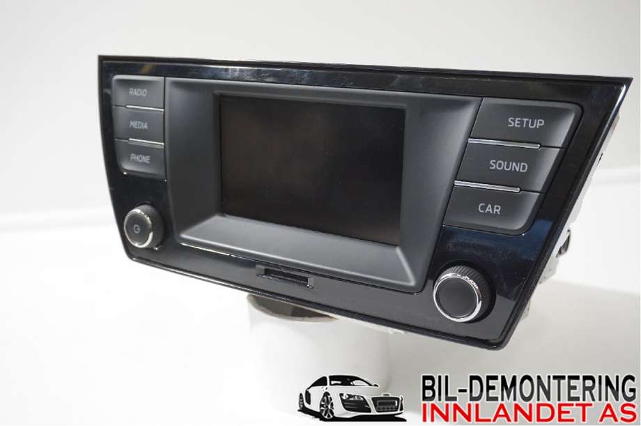 Bilstereo til Škoda Fabia 2014-2021 (Type III) (SKODA|6V0 035 869 D|)
